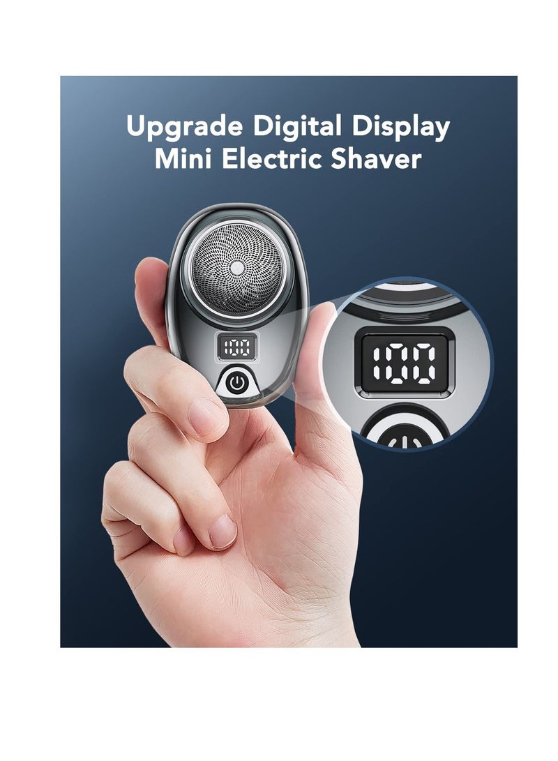 general Mini Electric Razor for Men, New Upgrade Electric Shaver, Pocket Size Portable USB Rechargeable Waterproof Shaver - Image 3
