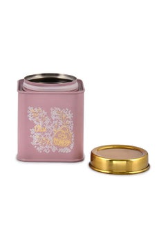 Elan Gingham & Blooms Leak Proof Air-Tight Stainless Steel Chai Cheeni Kaffee Square Container | Ubha Dabba | Tea Sugar Coffee Kitchen Organizer Jar | Steel Dabba Set of 3 (Mauve, 500ml) - pzsku/ZB7D0B1D5BFF2BFB6000AZ/45/_/1737721424/cb18e2f6-1464-432b-9c8a-f6a4eb394954