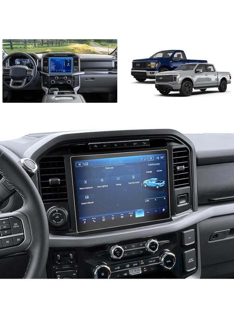 Oasisgalore Screen Protector for Ford F-150 2021 2022 2023 2024 2025 SYNC4 12 Inch Touchscreen Tempered Glass Screen Protector，9H Hardness, HD Anti-Scratch - Image 1