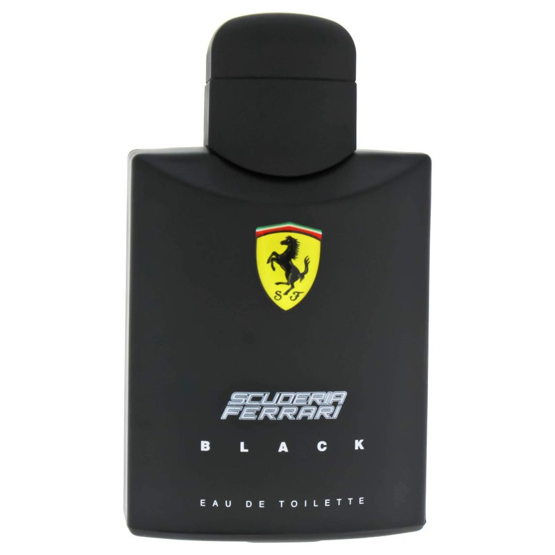 Ferrari Scuderia Black | Eau de Toilette Natural Spray | Fragrance for Men | Aromatic Fougere with Citrus, Fruit, Cinnamon, and Vanilla Scent | 125 mL / 4.2 fl oz - Image 3
