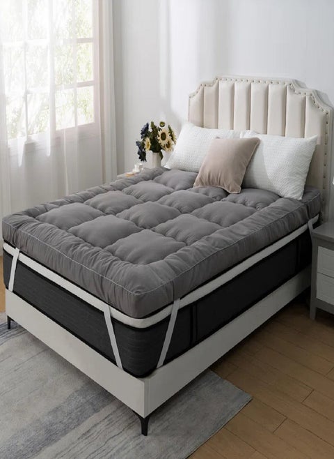 Mattress Topper Top Quality With 4 Corner Elastic 6cm Thickness 120x200cm