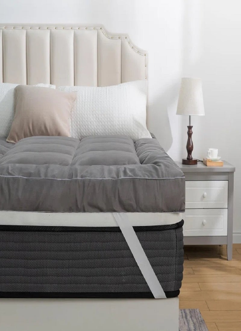 Mattress Topper Top Quality With 4 Corner Elastic 6cm Thickness 120x200cm