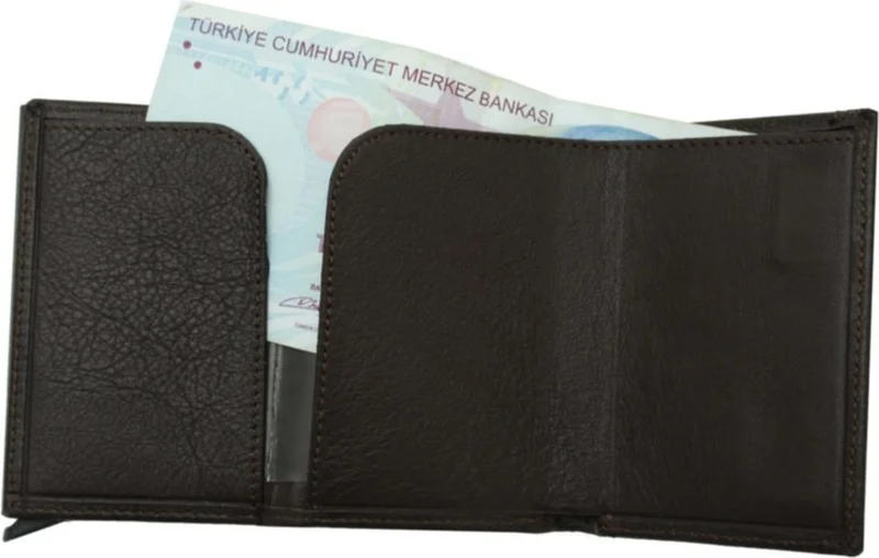 Grande Gd 725 Leather Mechanism Men's Wallet-Card Holder