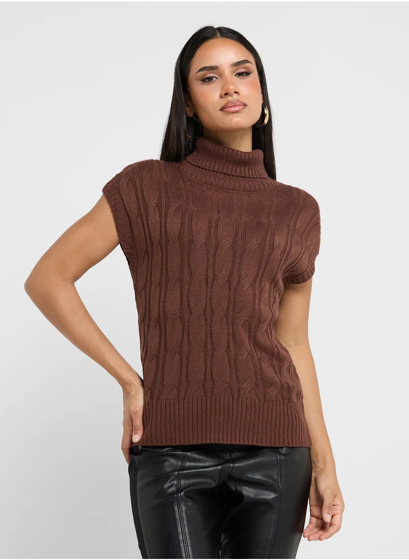 ELLA Ribbed Sweater Vest