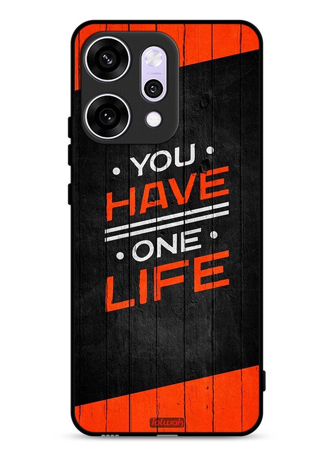 Tolwak Oppo Reno14 Pro Protective Case Cover You Have One Life - Image 1