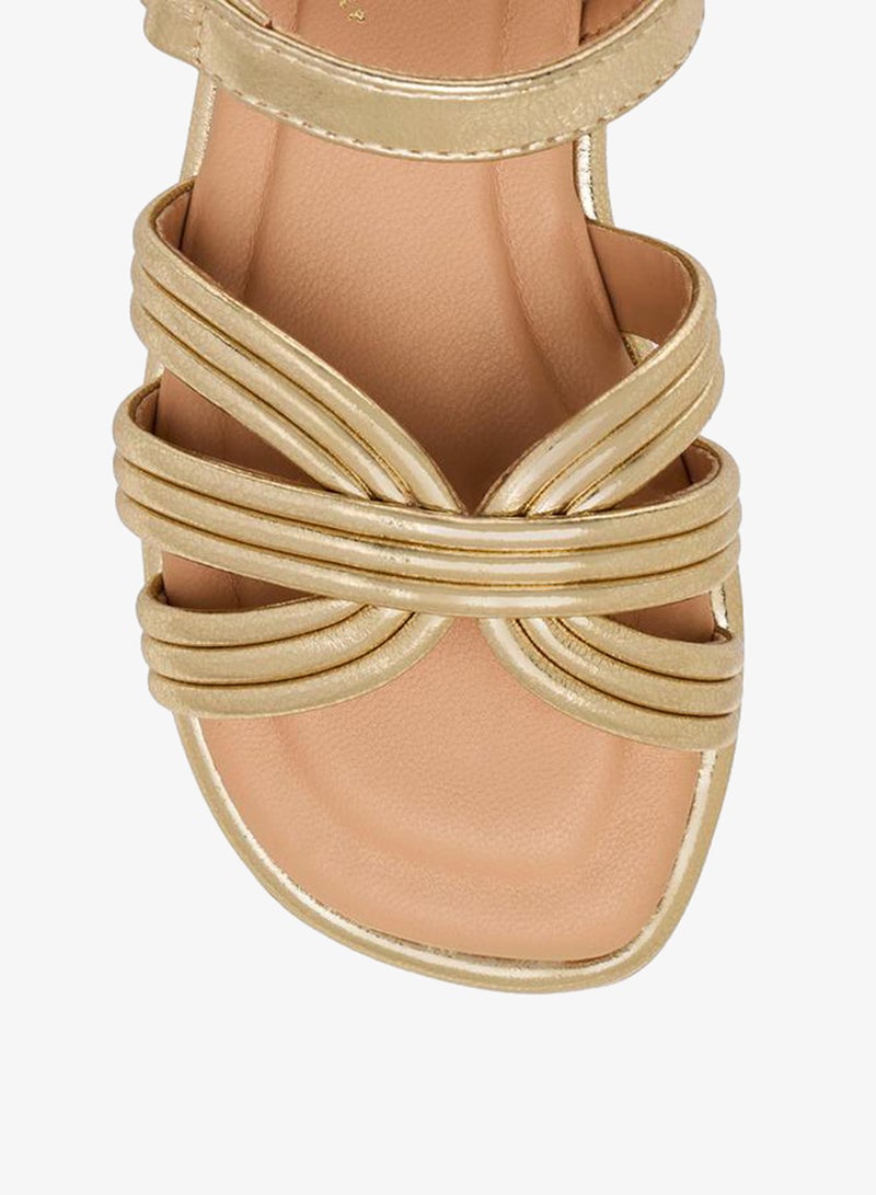 JUNIORS Junior Girls Hook & Loop Strap Sandals Ramadan Collection - Image 3