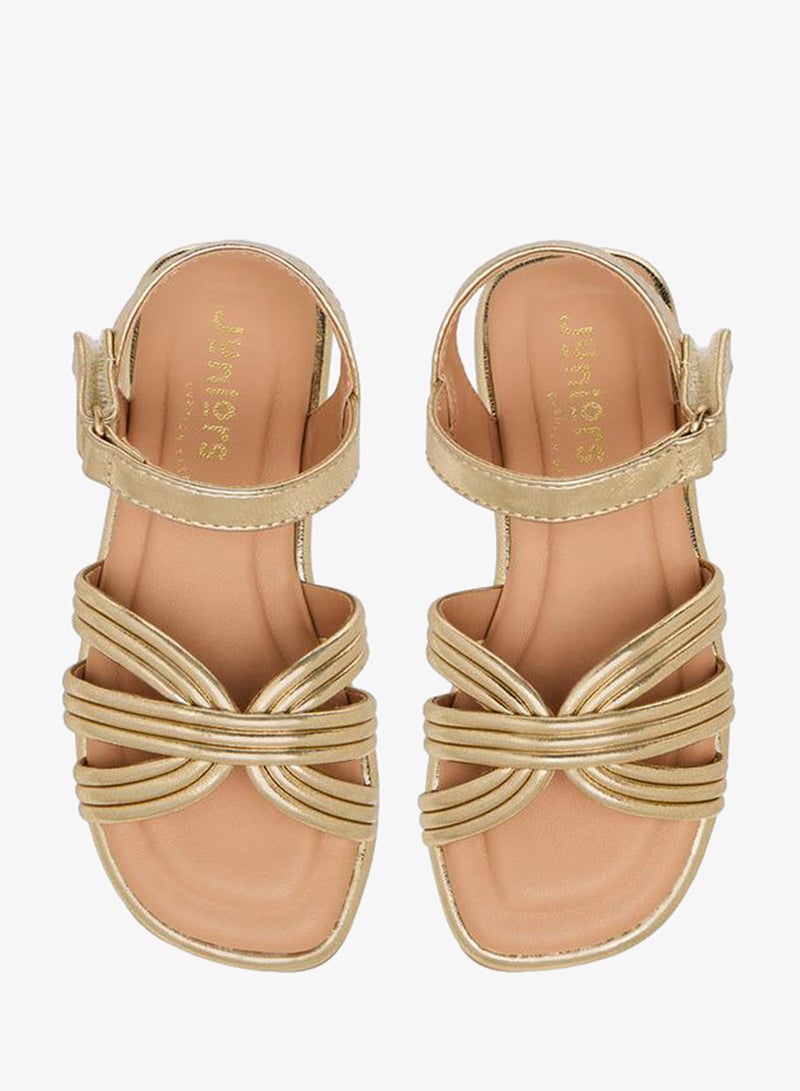 JUNIORS Junior Girls Hook & Loop Strap Sandals Ramadan Collection - Image 2