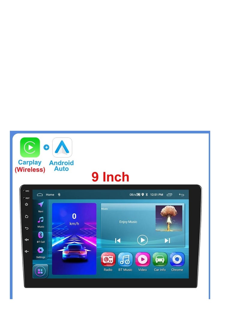 ام ان تي شاشة هيونداي سوناتا 2015 -2018 هي جزء من نظام المعلومات والترفيه في السيارة يعمل بنظام التشغيل Android ويدعم ميزات مثل Apple CarPlay وAndroid Auto، مما يتيح لك توصيل هاتفك الذكي بسهولة كما أنها توفر دقة عالية تصل إلى 1080 بكسل، مما يجعلها ممتازة لعرض المعلومات والخرائط بوضوح - Image 5