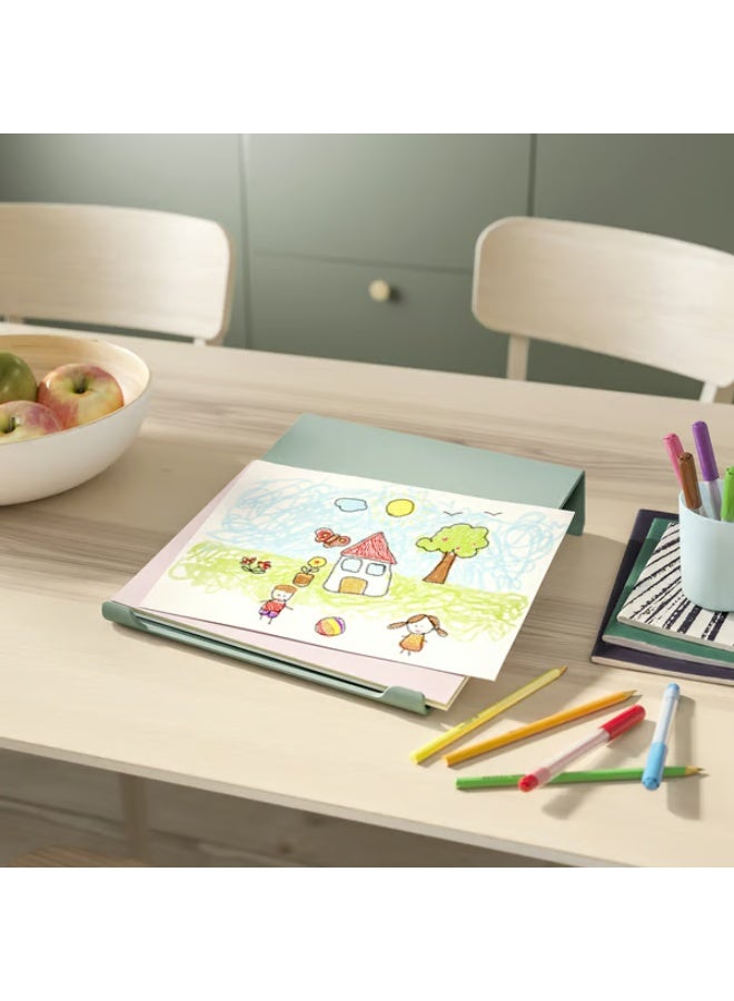 Premium Writing Board – Light Grey-Green | Portable Dry-Erase Memo Board for Desk, Rewritable Message Pad, Smooth Surface, Anti-Slip Base | Perfect for Office, Study, Notes & Planning - Image 3