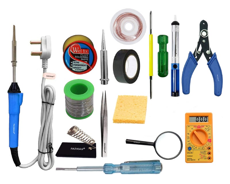FADMAN SOLDERING IRON 25 W | BEST BUNDLE KIT | PACK 15 - Image 2