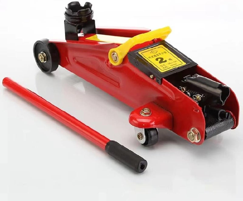 TDOO Hydraulic Trolley Jack Car Lift with Blow Molded Case， Hydraulic Trolley Service/Floor Jack, Fast Lift Service Jack 2 Ton (4,000 Lb) Capacity (A) - Image 1