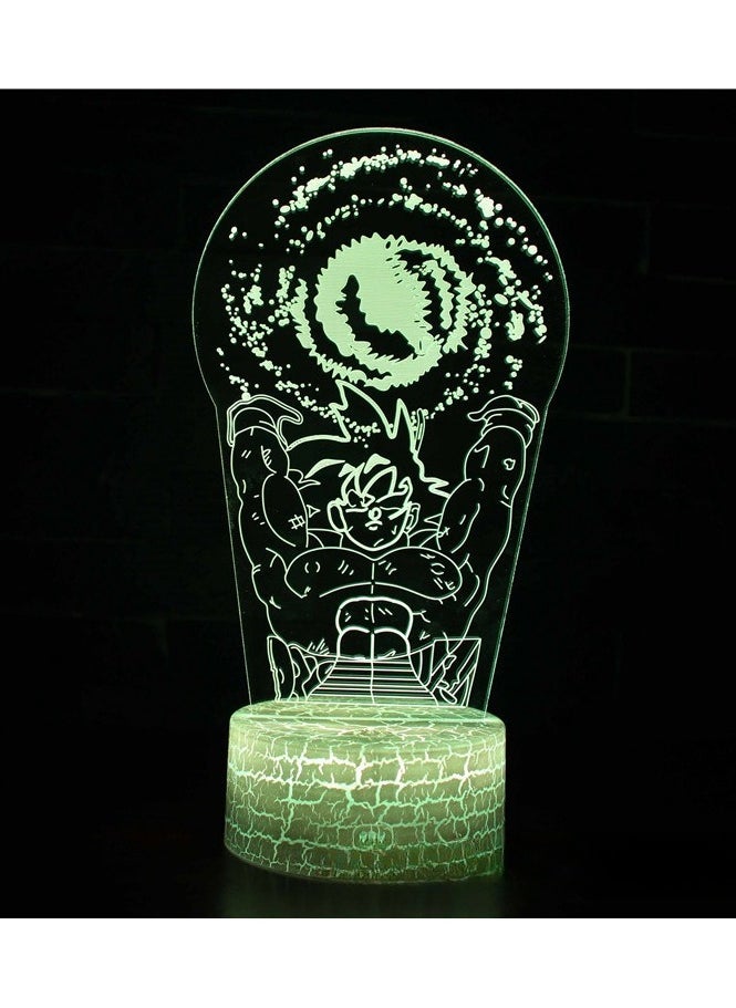 KUYING Dragon Ball 3D Touch LED Night Light 