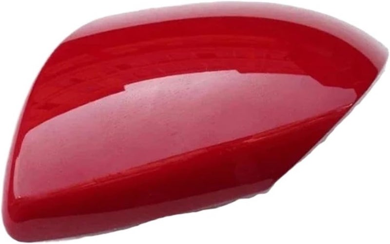 Auto Rearview Mirror Cover Shell Housing Cap Lid Compatible With Mazda 3 Axela BL 2.0L 2009 2010 2011 2012 2013(Red LH) - Image 1