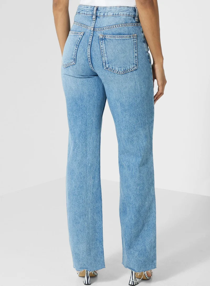 MANGO High Waist Jeans
