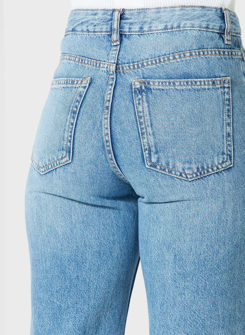 MANGO High Waist Jeans