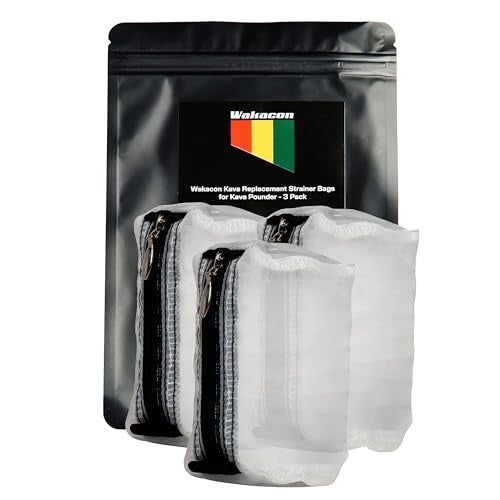 Wakacon Kava Pounder 1.0 Replacement Strainer Bags - 3 Pack - Image 1