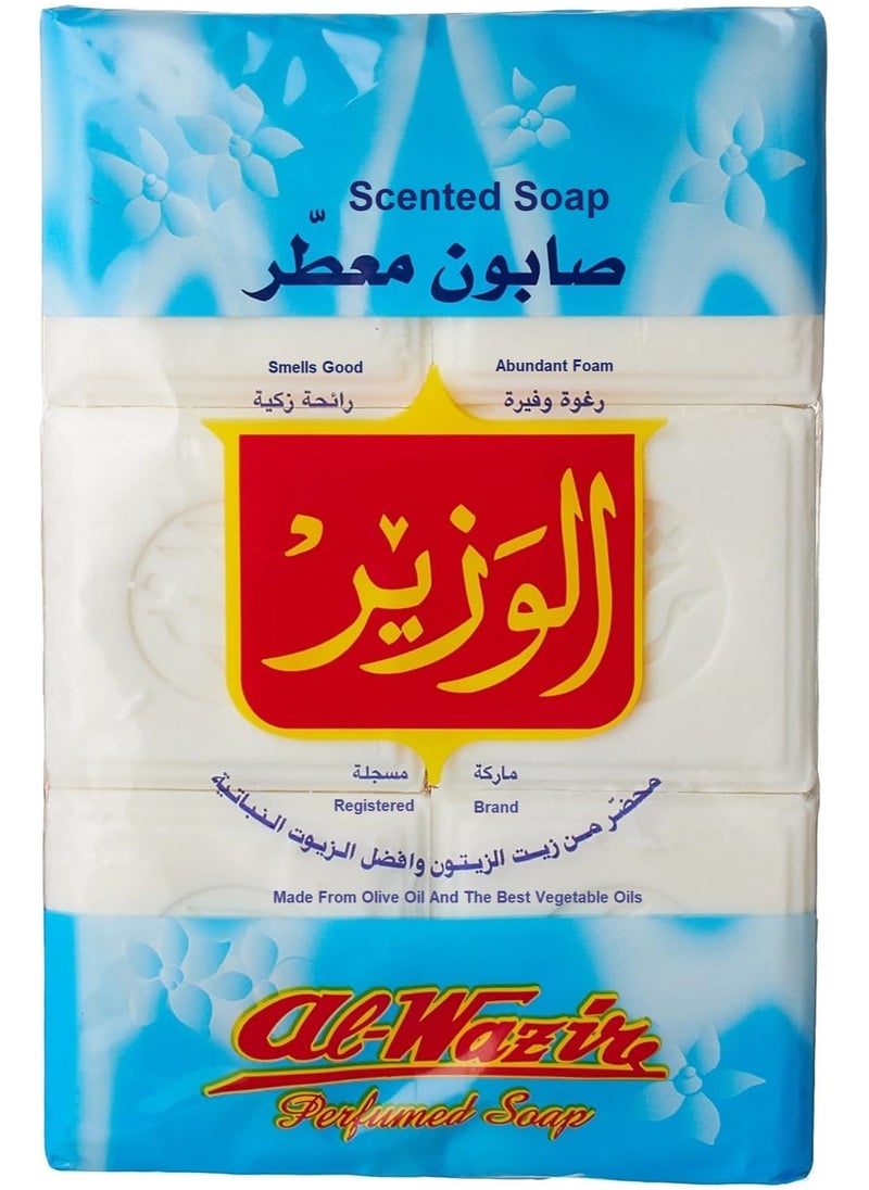 Al Wazir Perfumed Soap Bars 6 Pieces Pack  - Image 1