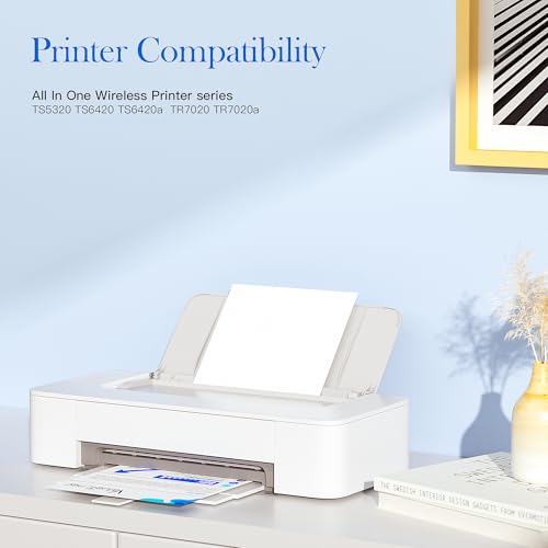 Valuetoner حزمة استبدال خراطيش الحبر Valuetoner 260XL 261XL لجهاز Canon 260 و 261 خراطيش الحبر PG-260 CL-261 تعمل مع Canon PIXMA TS6420A TS6420 TR7020A TR7020 TS5320 TS6400 (1 أسود، 1 ثلاثي الألوان) - Image 2