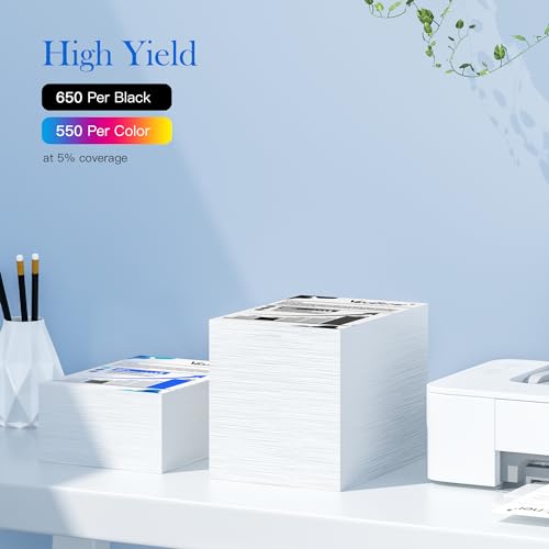 Valuetoner حزمة استبدال خراطيش الحبر Valuetoner 260XL 261XL لجهاز Canon 260 و 261 خراطيش الحبر PG-260 CL-261 تعمل مع Canon PIXMA TS6420A TS6420 TR7020A TR7020 TS5320 TS6400 (1 أسود، 1 ثلاثي الألوان) - Image 4