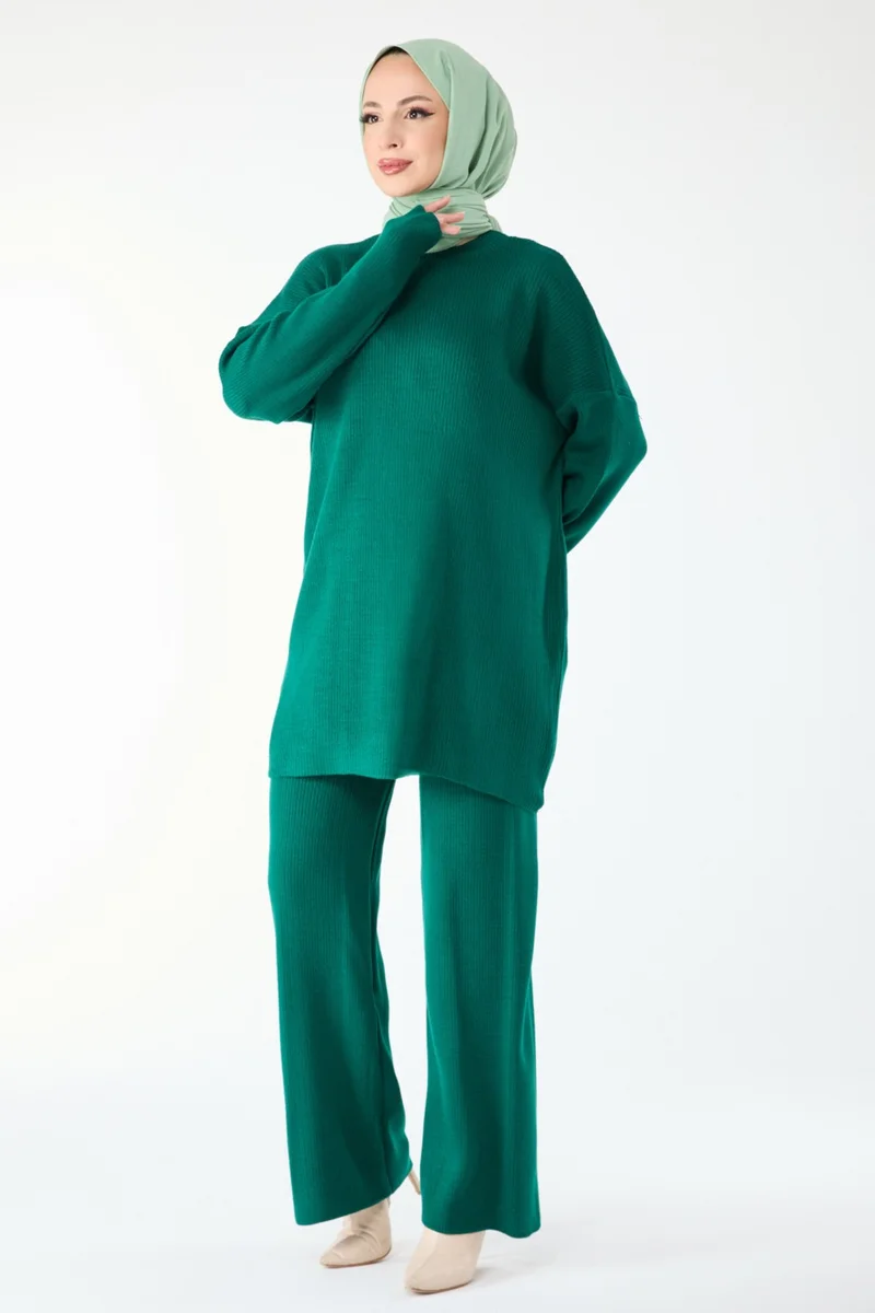 Tofisa 24401-ZUMRUT Knitwear Set