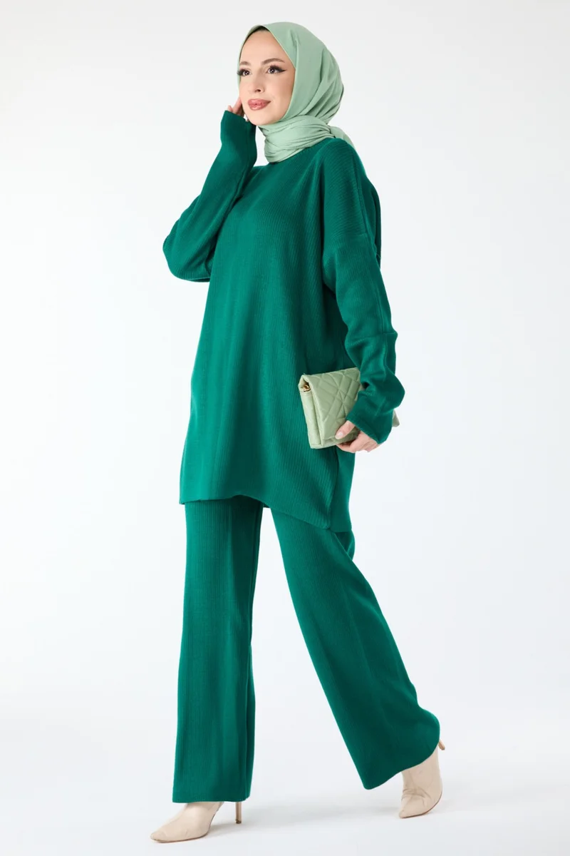 Tofisa 24401-ZUMRUT Knitwear Set