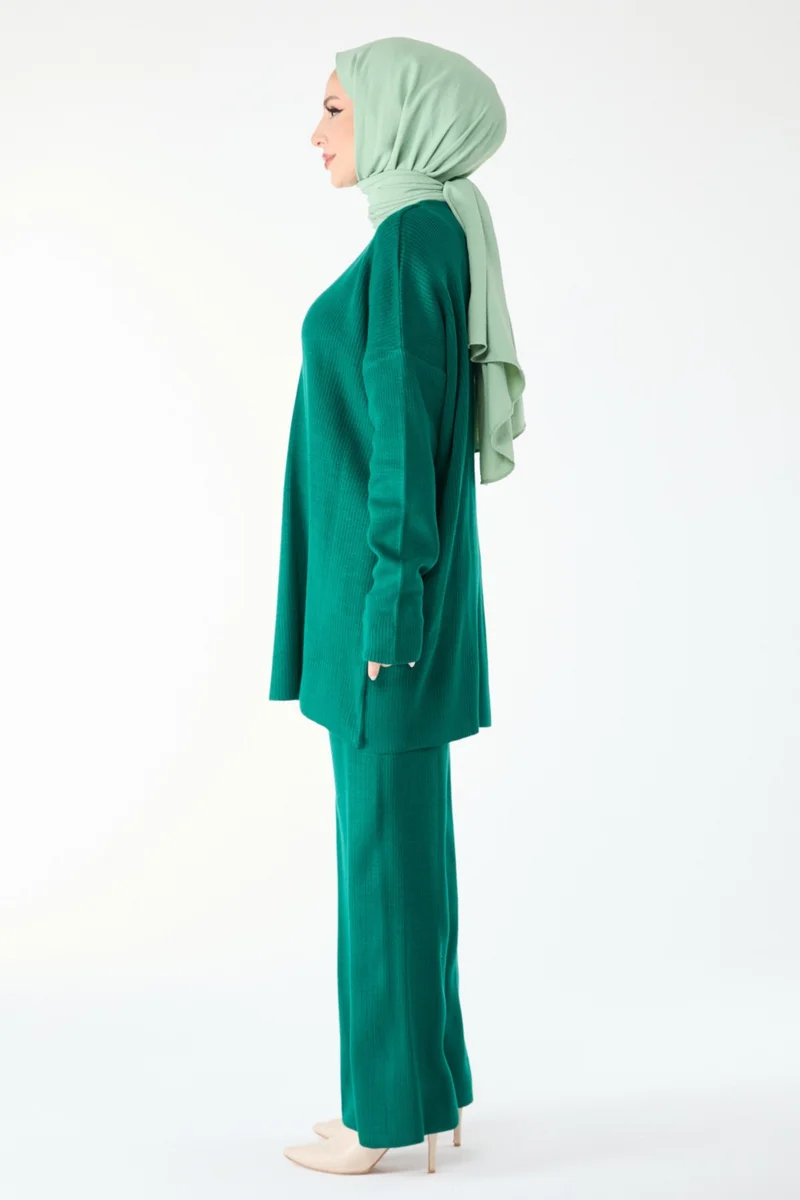 Tofisa 24401-ZUMRUT Knitwear Set