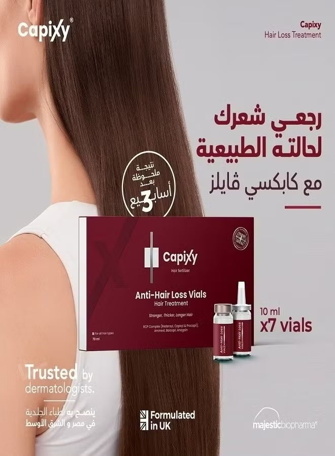 Capixy Anti Hair Loss Vials - 70Ml - Image 3