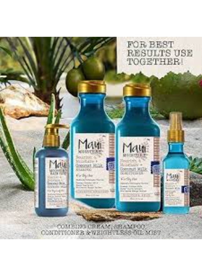 Maui Moisture Coconut Milk Nourish & Moisture Conditioner 385ml - Image 4