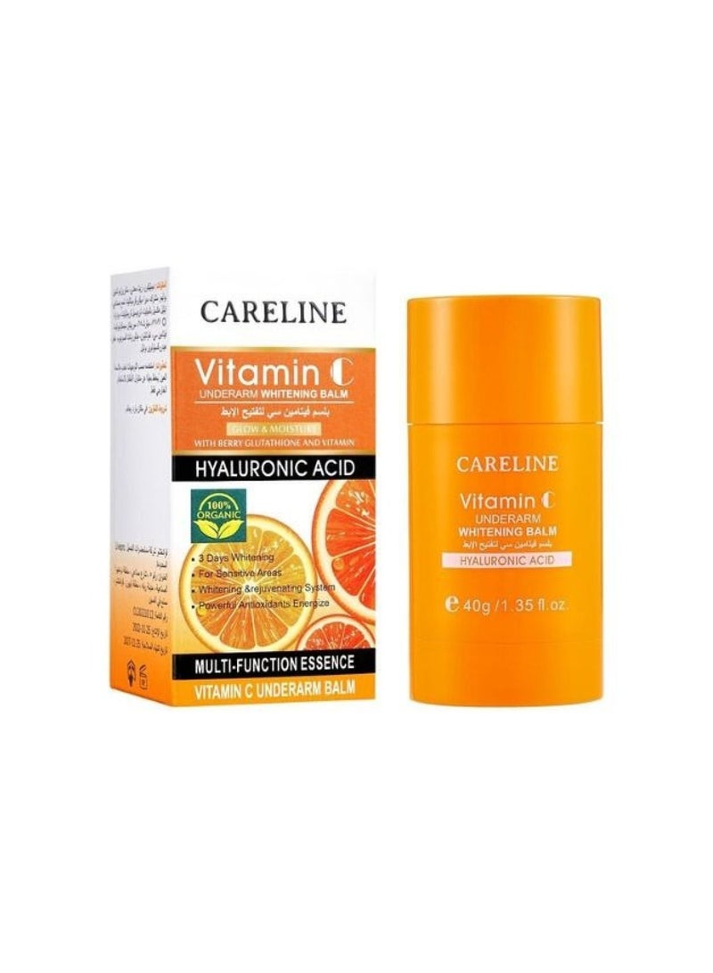 Careline vitamin C balm for underarms lightening 40 gm - Image 1