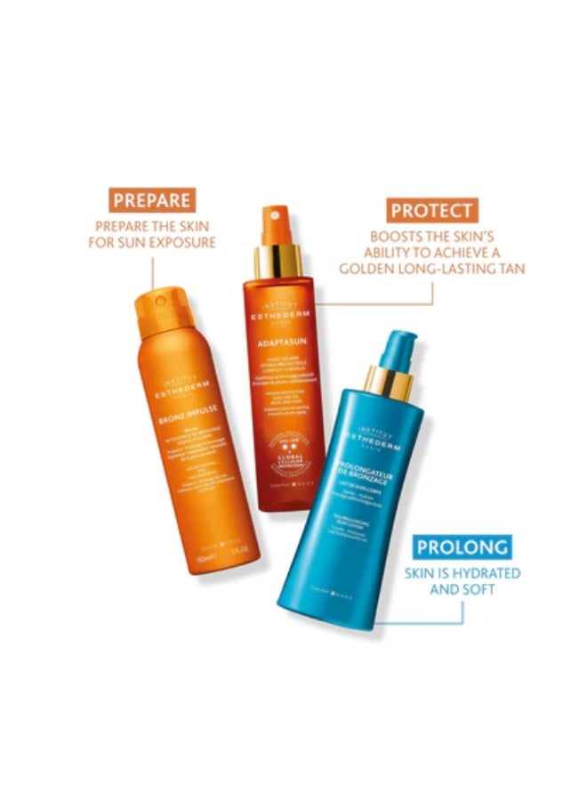 إستيديرم زيت إستيديرم صن هيدرا-بروتكتيف للعناية بالجسم والشعر من الشمس المعتدلة 150 مل - Image 2