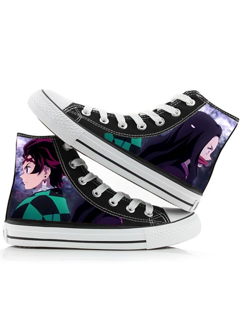 Unisex Top Canvas Shoes – Stylish Couple Sneakers for Casual & Cosplay - Image 1