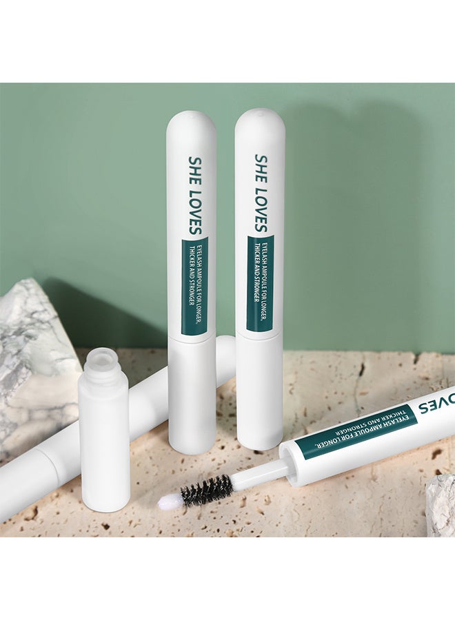 Eyelash Ampoule For Longer, Thicker And Stronger, Advanced Eyelash Growth Serum, Lash Enhancing Serum, Promotes Longer, Thicker Lashes