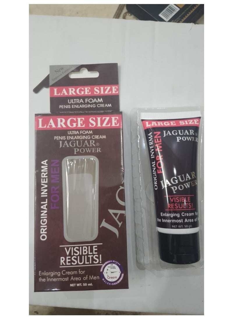 Original Way of Pleasure Jaguar Power Herbal Enlargement Cream- Ml Pa 