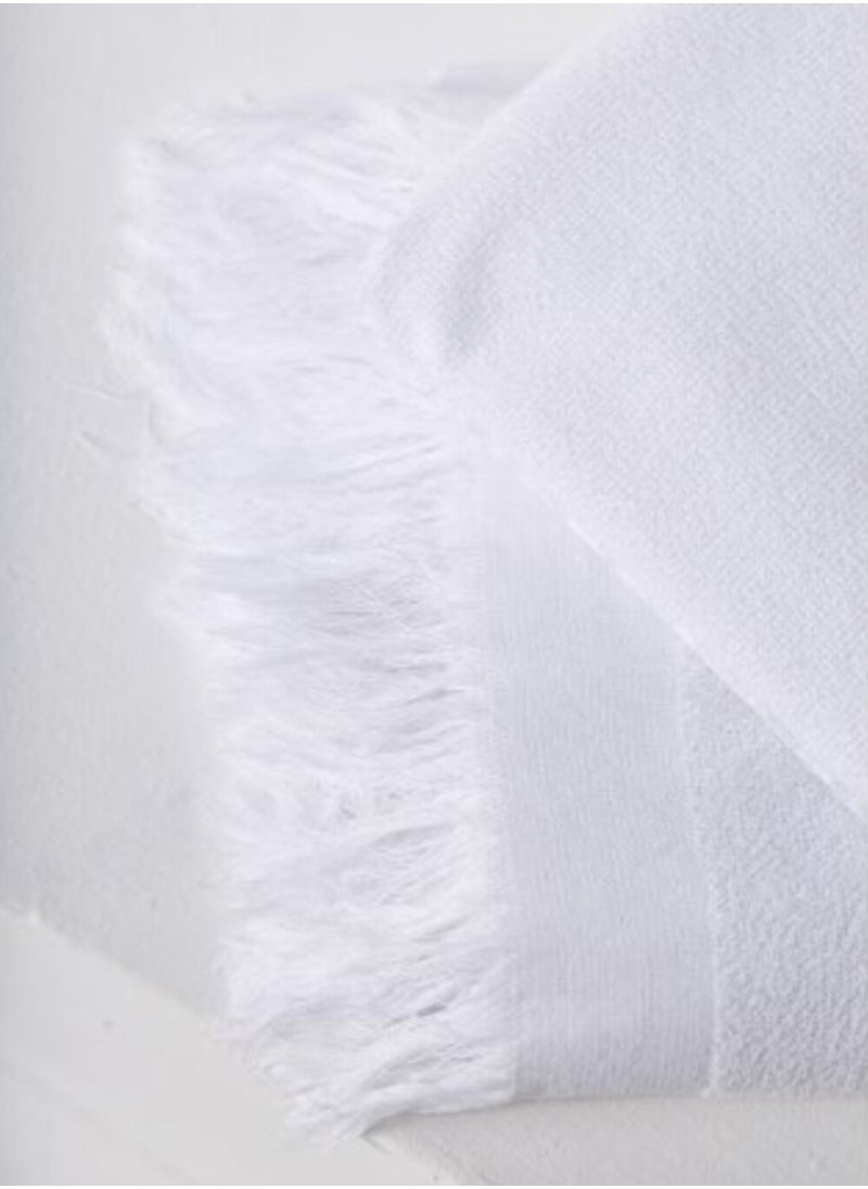 FULL JOY - Ihram 2-Piece Hajj And Umrah Religious Cloth For Men , White - Image 1