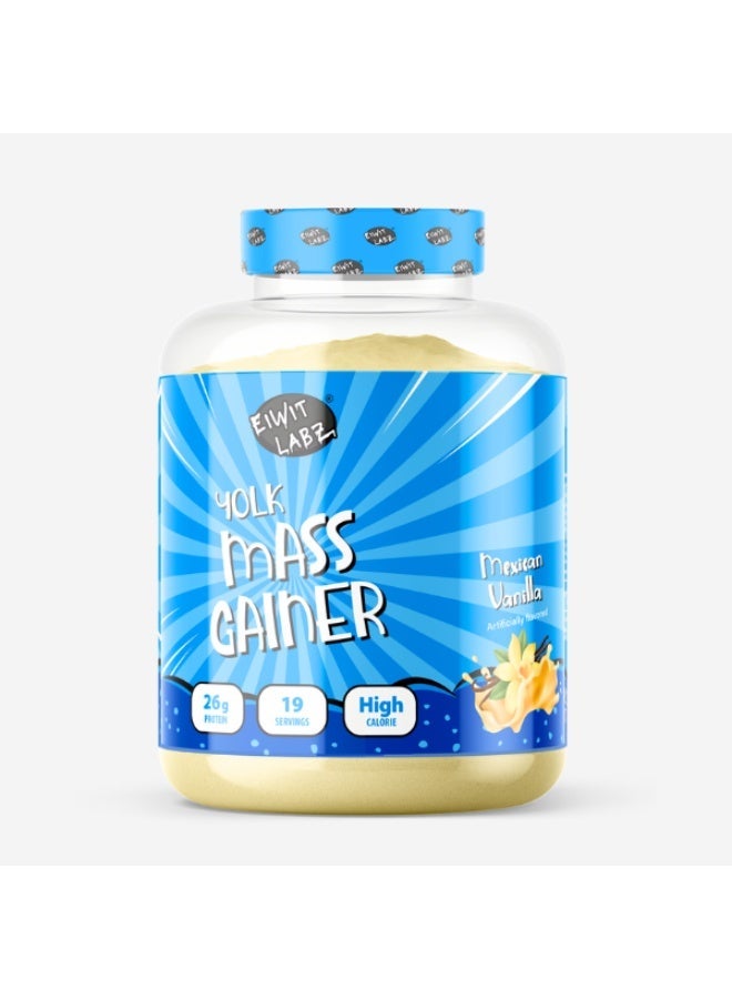 EIWIT LABZ Yolk Mass Gainer 5LB – Mexican Vanilla - Image 1