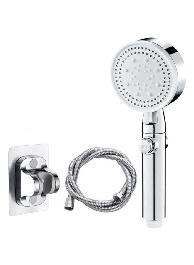 Shower Head High Pressure With Complete Set, 3 Spray Modes, Water Saving Shower Head with ON/OFF Pause for Spa & Bathing - Image 1