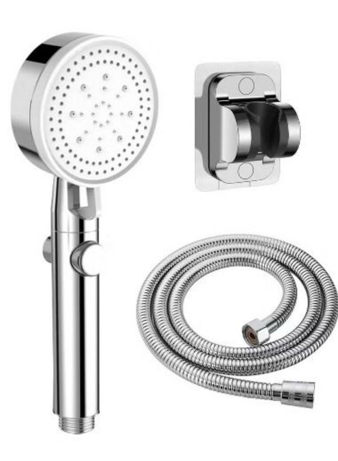Shower Head High Pressure With Complete Set, 3 Spray Modes, Water Saving Shower Head with ON/OFF Pause for Spa & Bathing - Image 2