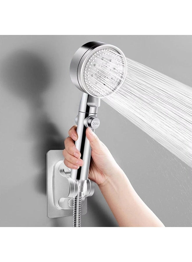 Shower Head High Pressure With Complete Set, 3 Spray Modes, Water Saving Shower Head with ON/OFF Pause for Spa & Bathing - Image 3