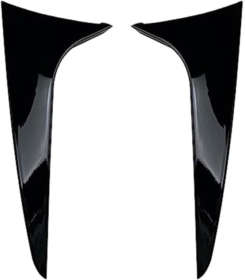 Yurefax Gloss Black Rear Window Side Spoiler for BMW 3 Series F31 - Image 1