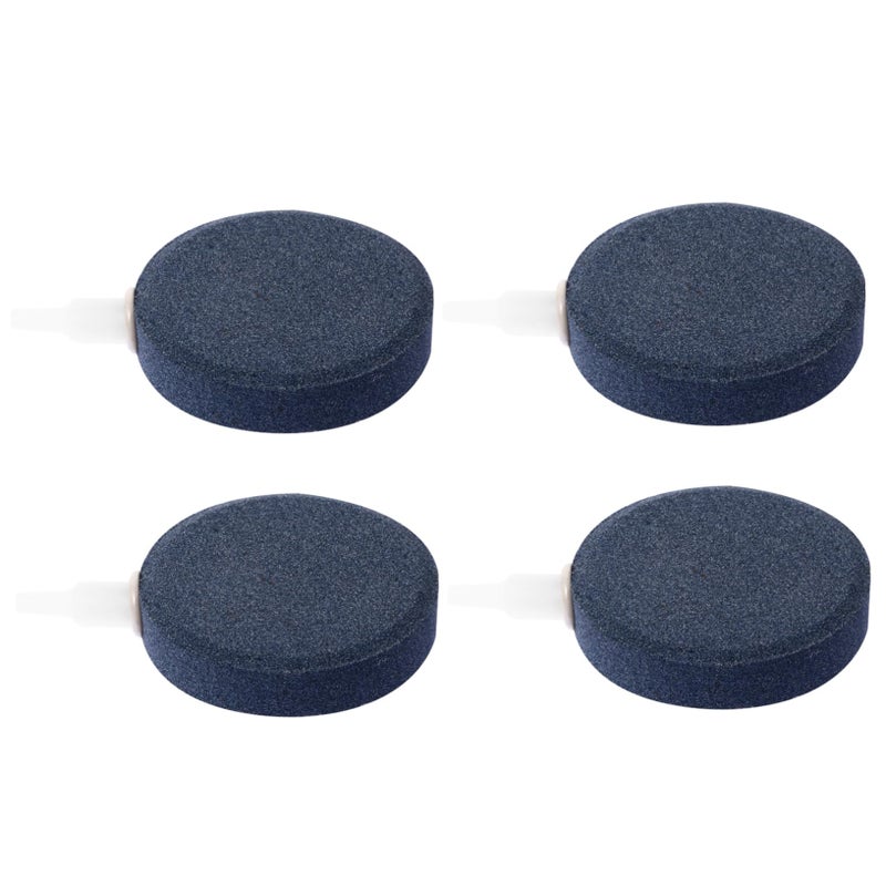 4PCS Aquarium Air Stone Set Fish Tank Oxygen Bubble Stone for Freshwater and Saltwater - Image 2