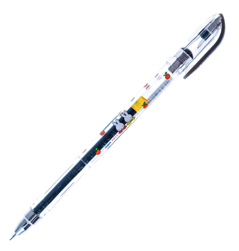 DONG-A Miffy Bunny, Gel Ink Rollerball Pens, 0.5mm, Assorted Colors (5 Color Set)