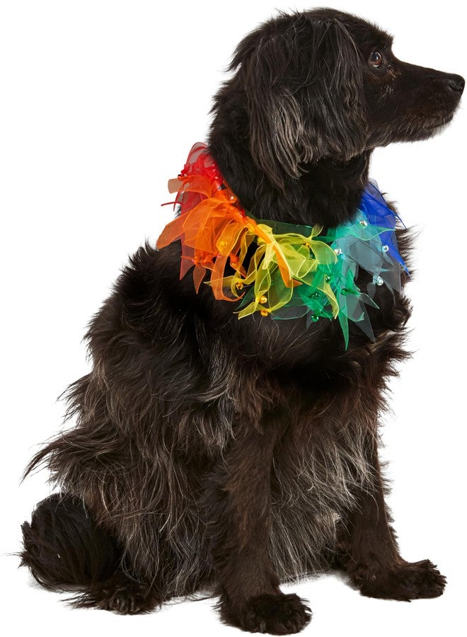 Rubies Decorative Rainbow Pet Collar for Dogs or Cats, M/L - Image 3