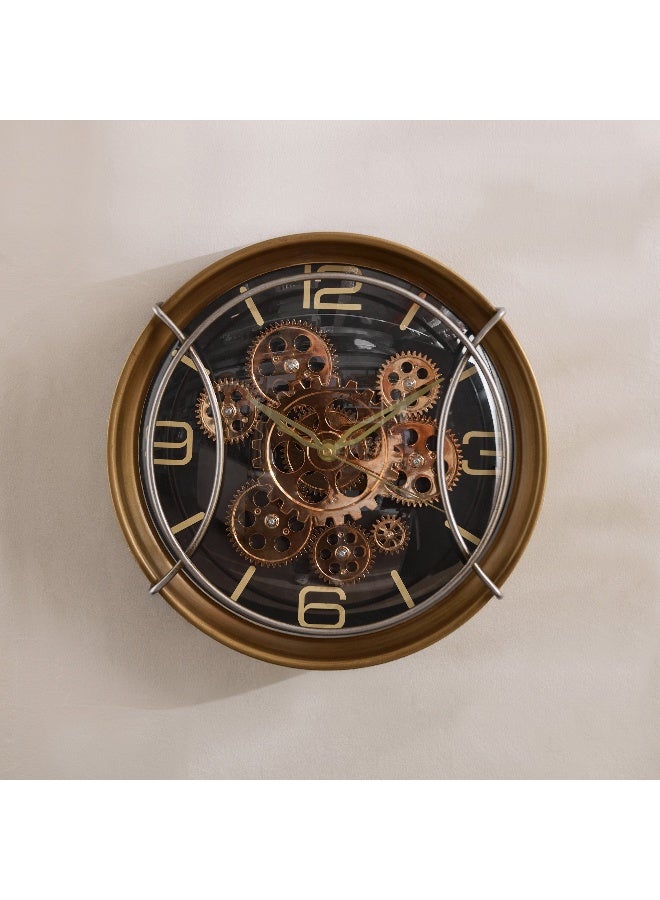 Home Box Maverick Vintage Gear Wall Clock - 35x10.3x35 cm - Image 2