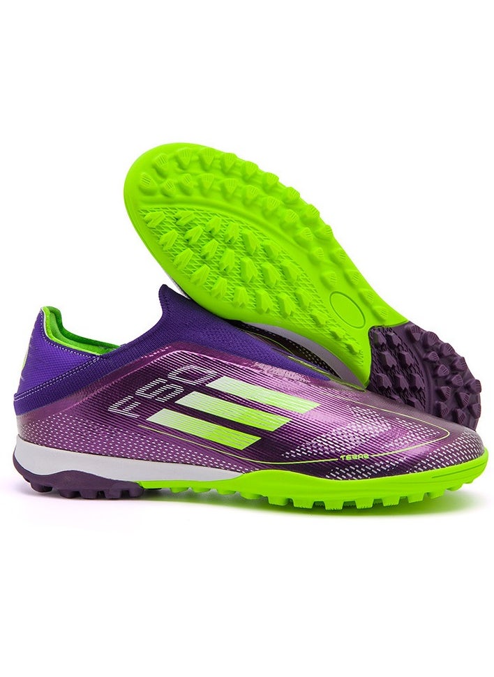 Laceless Football Shoes For Men And Women, Youth, Broken Nails, Long Nails, Competition Training Shoes, Portable And Non-Slip Outdoor Sports Shoes