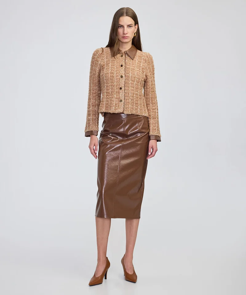 Ipekyol  Mixed Media Jacket for Women | Best Price UAE
