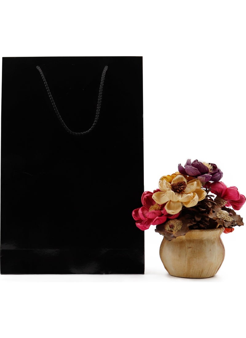 Repro Design Black Premium Cardboard Bag 25 x 38 x 8 cm 2 Gift Bags  - Image 2