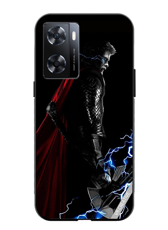 VR CREATIVE Protective Case Cover For Oppo A57/A77s Thor Design Multicolour - Image 1