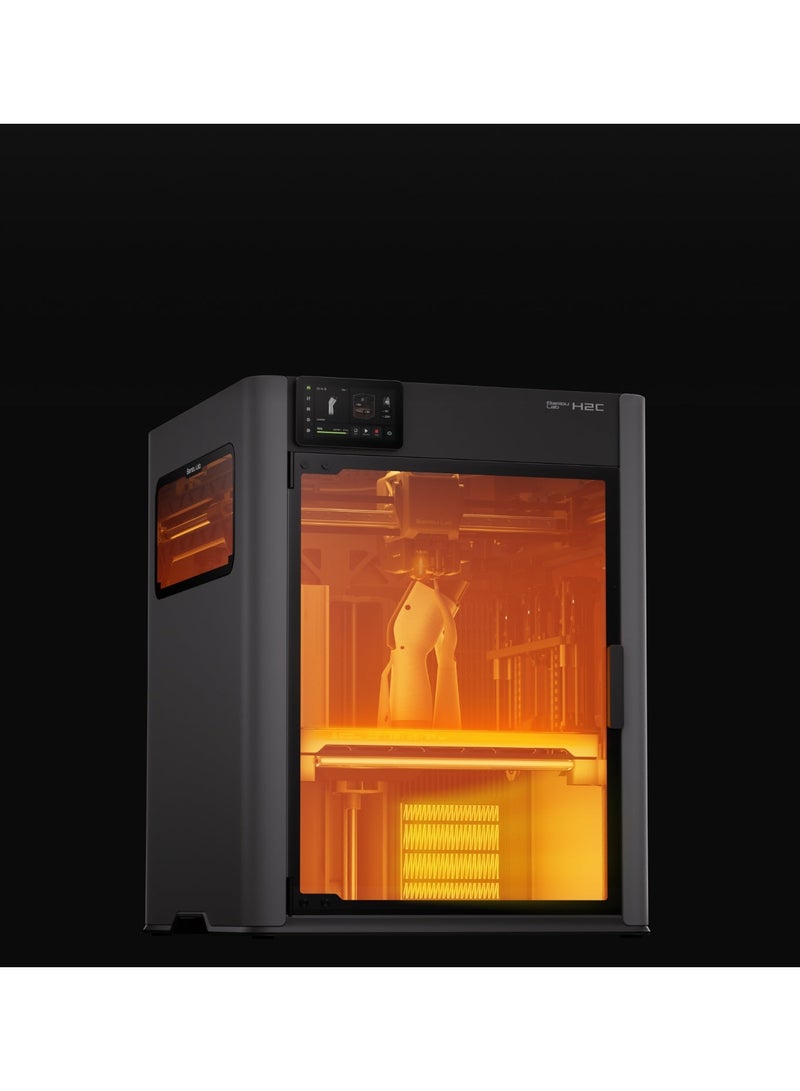 Bambu Lab H2C 3D Printer,  Multi-material and Multi-Color Printing, AI Camera grey - Image 2