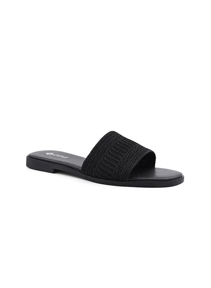 كابلي Cuple Textured Flat Slides