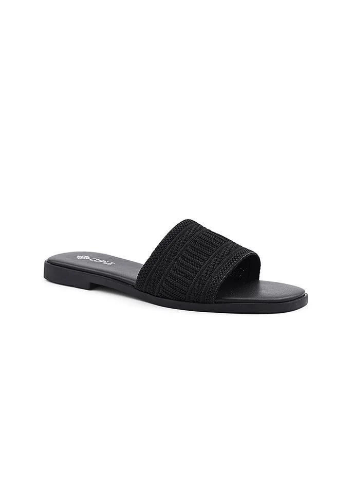 كابلي Cuple Textured Flat Slides